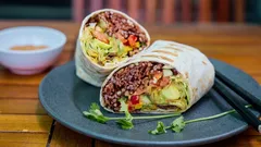 Vegansk frukostburrito som går supersnabbt att göra och som alla kommer att gilla